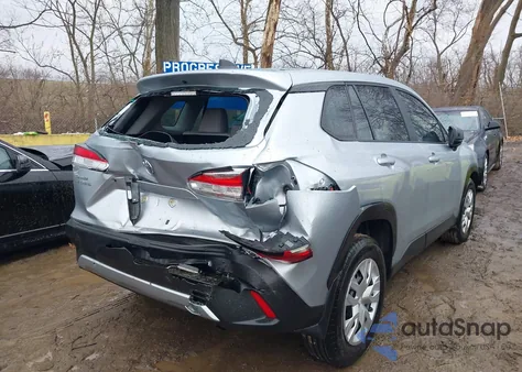 2025 Toyota Corolla Cross L from USA, damaged, VIN 7MUAAAAG0SV135701